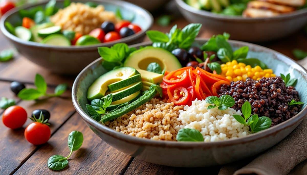 découvrez 5 idées de salades de riz délicieuses et équilibrées, parfaites pour un repas complet. ces recettes allient saveurs et nutrition, idéales pour vos déjeuners rapides ou vos dîners en famille.