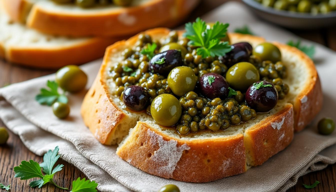 découvrez 5 délicieuses recettes de tapenade pour rehausser vos apéritifs ! que vous aimiez les saveurs d'olive, d'amande ou d'herbes, ces recettes simples et savoureuses raviront vos convives et transformeront vos soirées en un véritable festin.