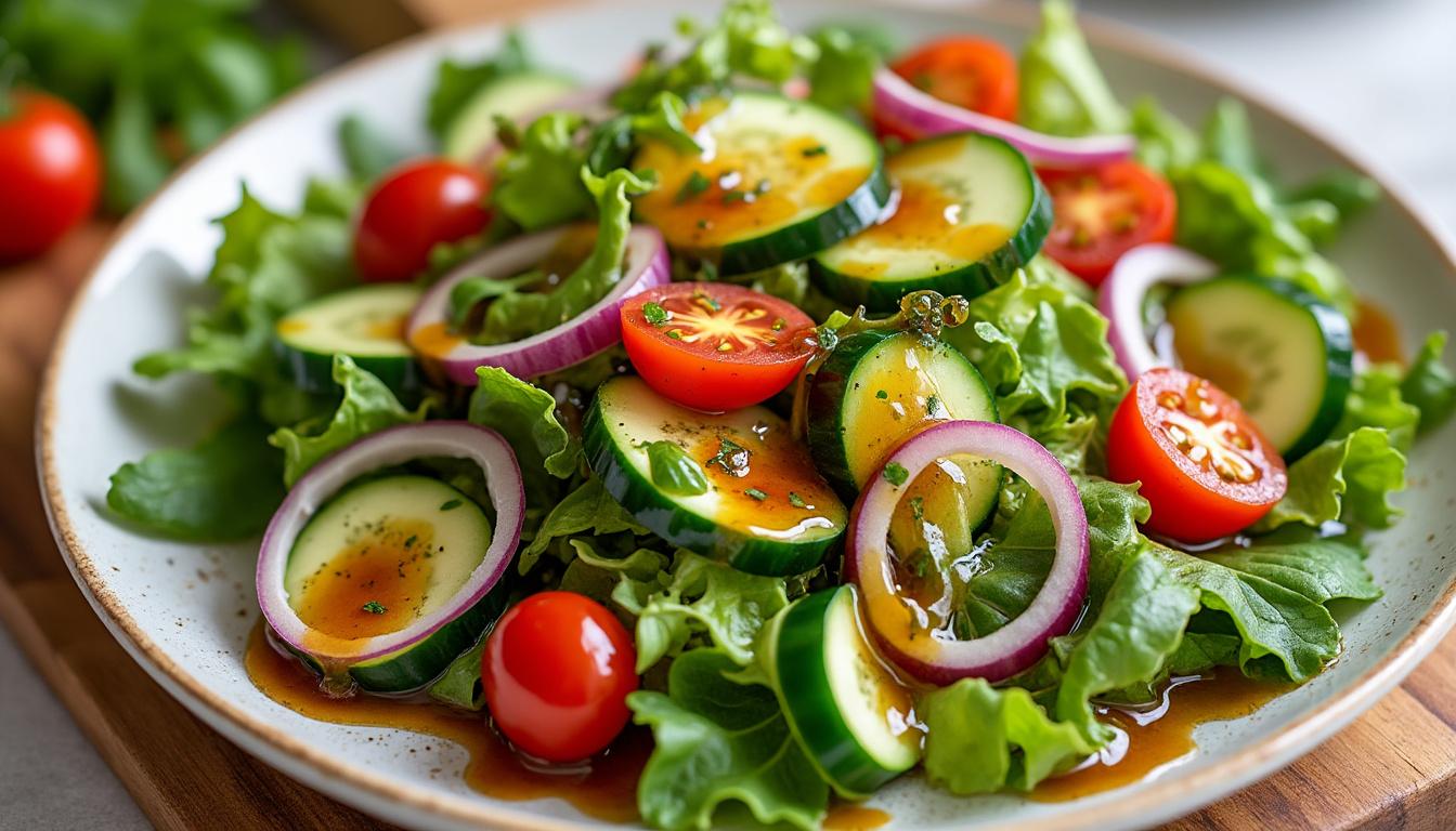 découvrez les 5 secrets pour préparer une vinaigrette maison délicieuse et pleine de saveurs. apprenez à combiner les ingrédients parfaits pour rehausser vos salades et plats avec des recettes simples et astuces pratiques. transformez vos repas avec une touche personnelle et savoureuse !