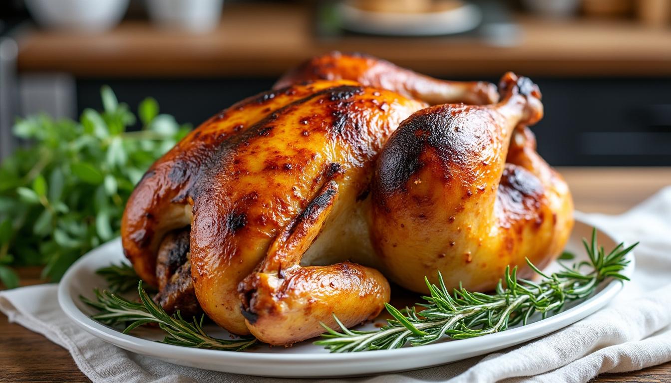 découvrez notre sélection de 6 délices à base de poulet rôti, mettant en valeur une chair juteuse et savoureuse qui ravira vos papilles. idéals pour vos repas en famille ou entre amis, ces plats allient simplicité et gourmandise, vous garantissant des moments conviviaux autour de la table.