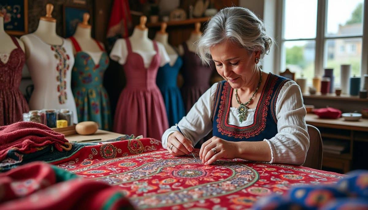 découvrez comment marion delfosse à pluguffan revitalise les costumes bretons tout en partageant son expertise en broderie. plongez dans l'univers de la tradition et de la créativité, et apprenez les secrets de cet art ancestral.