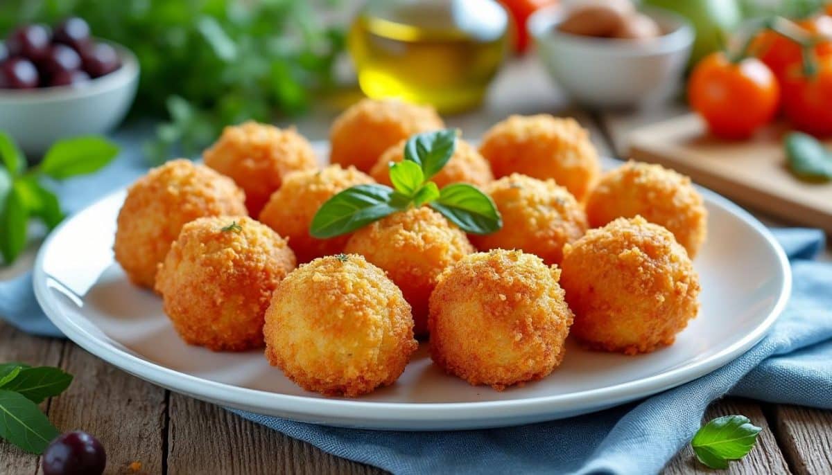 découvrez les arancini siciliens, de délicieuses boules de risotto frites qui croustillent à chaque bouchée. parfaites pour un apéritif ou un plat principal, ces spécialités italiennes allient saveurs authentiques et texture irrésistible. laissez-vous séduire par cette tradition culinaire de sicile!