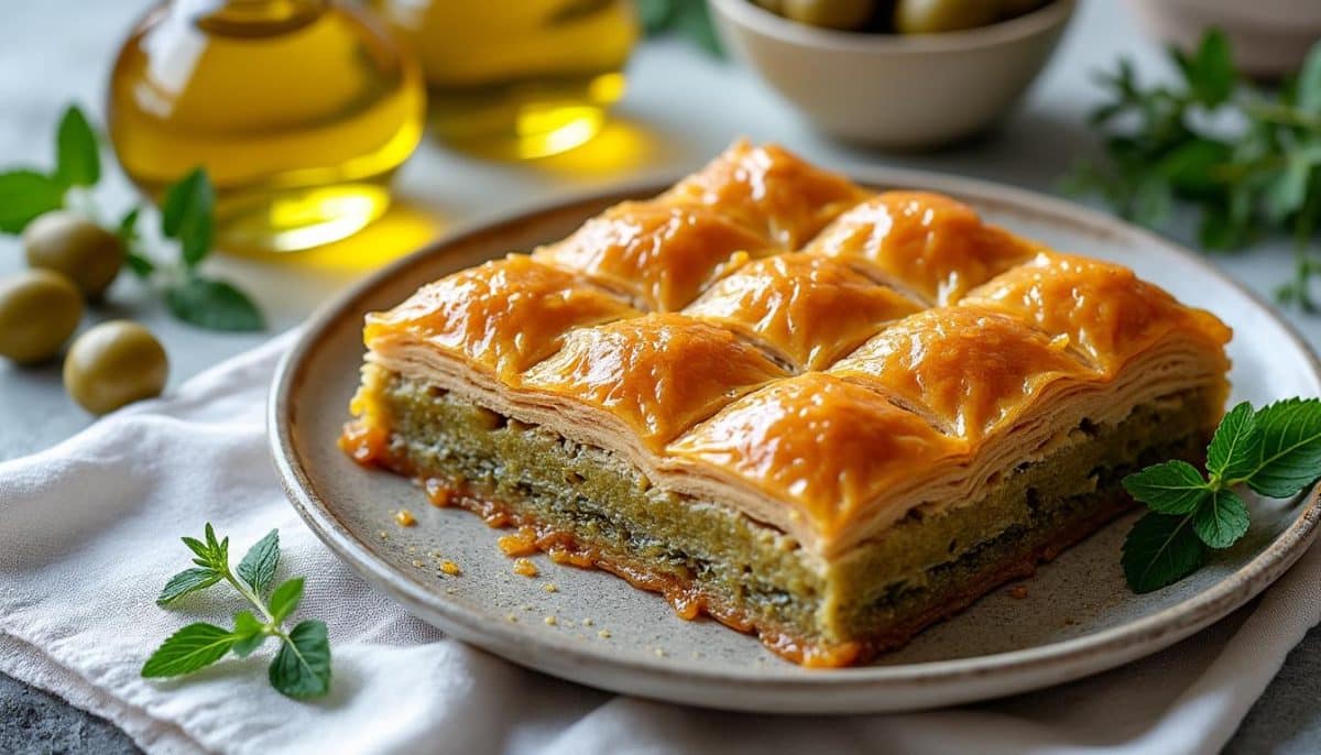 découvrez le secret du baklava croustillant avec notre recette turque qui vous garantit une pâte filo parfaite. savourez cette délicieuse douceur sucrée, mêlant des couches dorées et croustillantes à une farce de fruits et de noix, le tout arrosé d'un sirop onctueux. un véritable régal pour vos papilles !