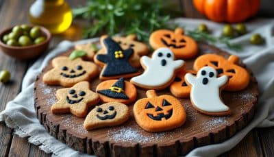 découvrez nos délicieux biscuits halloween effrayants avec 10 formes surprenantes qui raviront et impressionneront les enfants. parfaits pour les fêtes, ces créations gourmandes allient créativité et saveurs pour une célébration inoubliable.