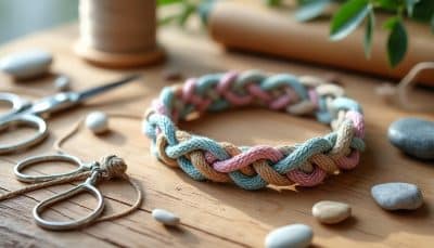découvrez l'art du bracelet macramé, un artisanat relaxant qui allie créativité et sérénité. apprenez à créer des pièces uniques pour vous ou vos proches, tout en savourant un moment de détente et de satisfaction manuelle. laissez libre cours à votre imagination avec des matériaux variés et des techniques de nouage ancestrales.