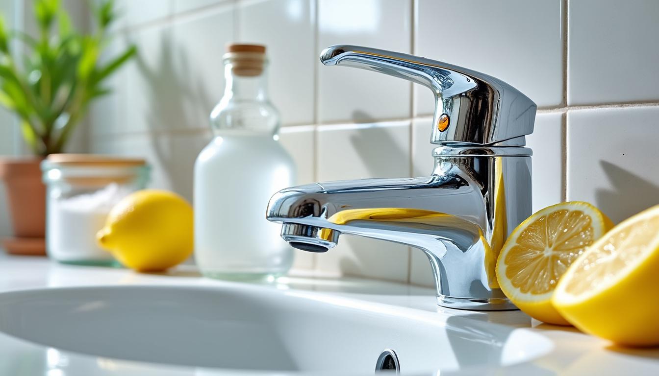 découvrez notre recette anti-calcaire inédite qui redonnera éclat et brillance à vos robinets. facile à réaliser et économique, elle élimine les dépôts de calcaire tout en préservant vos installations. ne laissez plus le calcaire ternir l'apparence de votre cuisine et salle de bain !