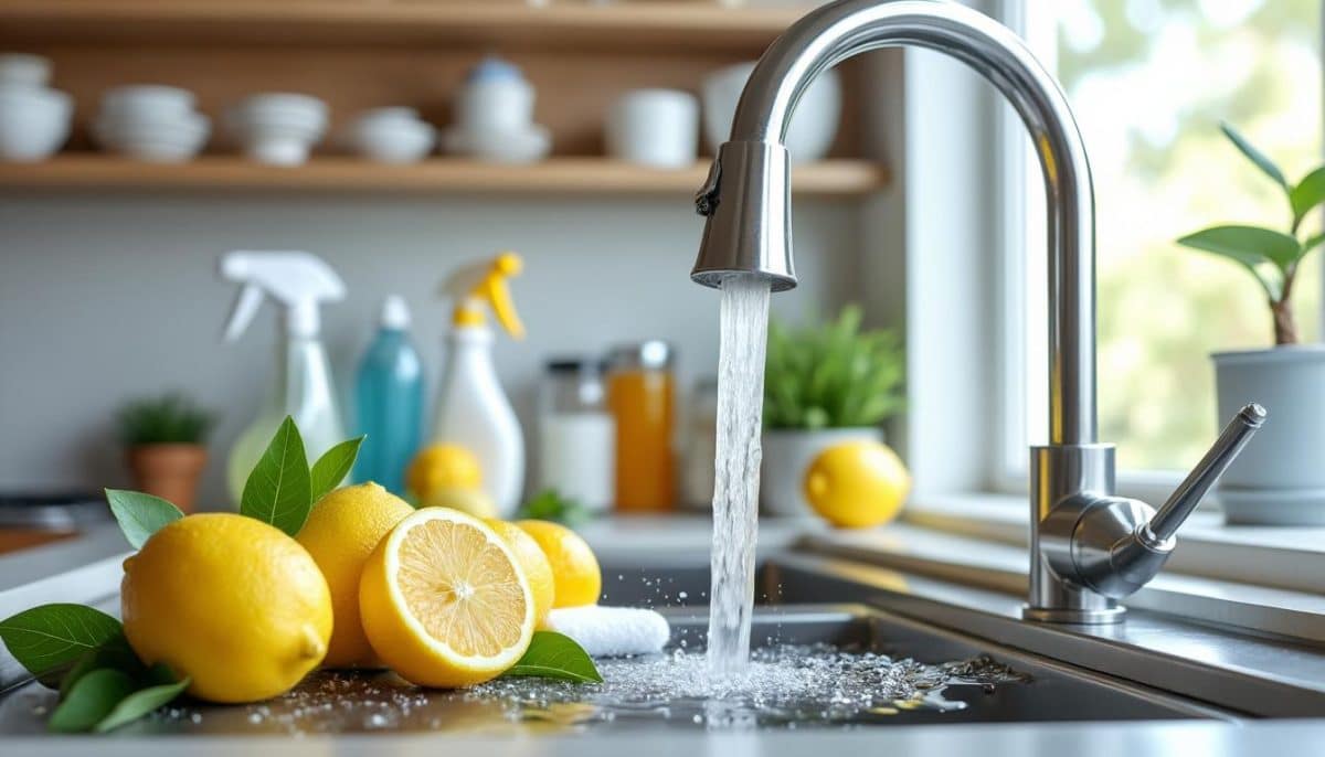 découvrez notre recette anti-calcaire efficace pour redonner éclat et brillance à vos robinets. dites adieu aux dépôts et au calcaire grâce à des ingrédients naturels et simples. suivez nos conseils pratiques et retrouvez des surfaces impeccables en un rien de temps !