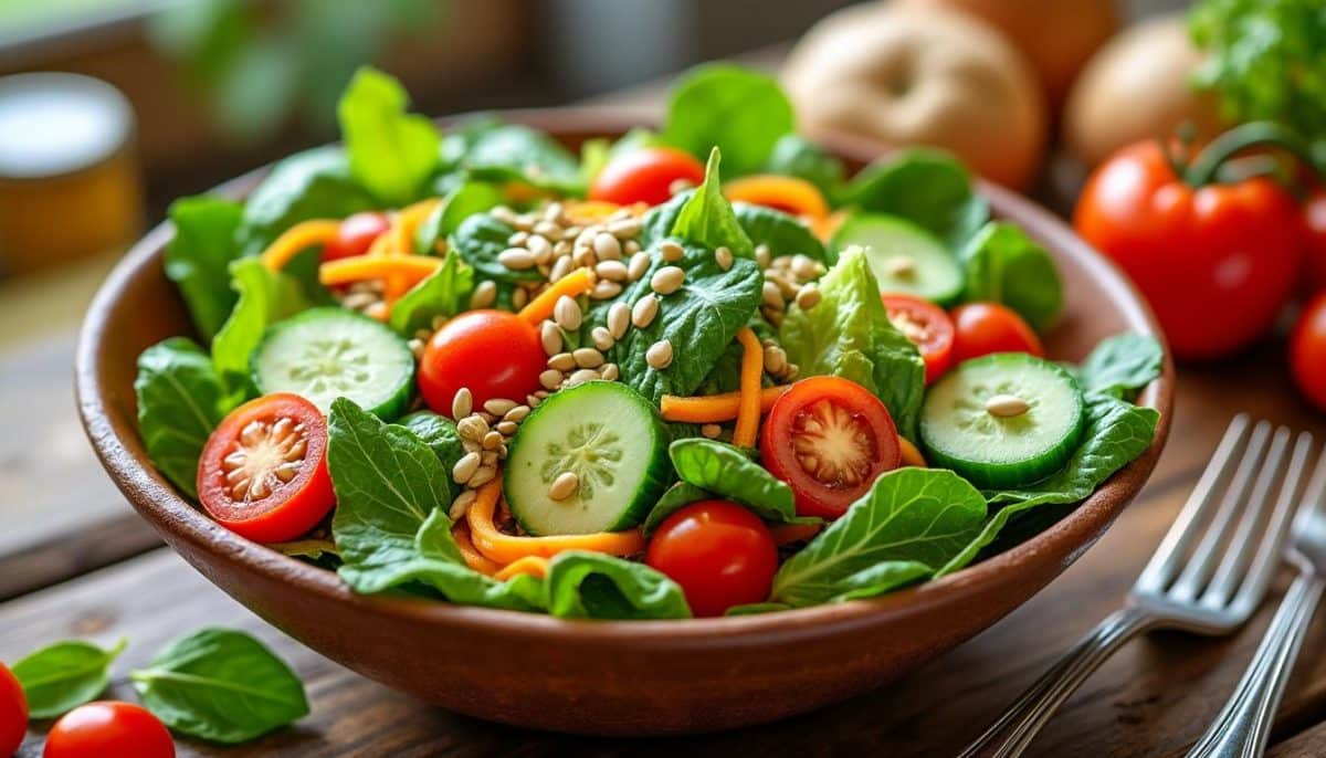 découvrez notre recette de salade économique qui allie fraîcheur et saveurs, tout en respectant votre budget. parfaite pour un repas léger et nutritif, elle est rapide à préparer et utilise des ingrédients simples. ne manquez pas cette astuce pour manger sainement sans se ruiner !