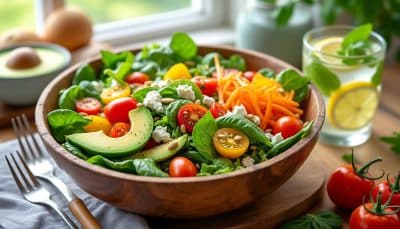 découvrez notre recette de salade énergétante, un mélange frais et vitaminé qui dynamise votre journée. parfaite pour le déjeuner ou le dîner, elle regorge d'ingrédients sains qui revitalisent votre corps et votre esprit. essayez-la pour un boost d'énergie naturel!