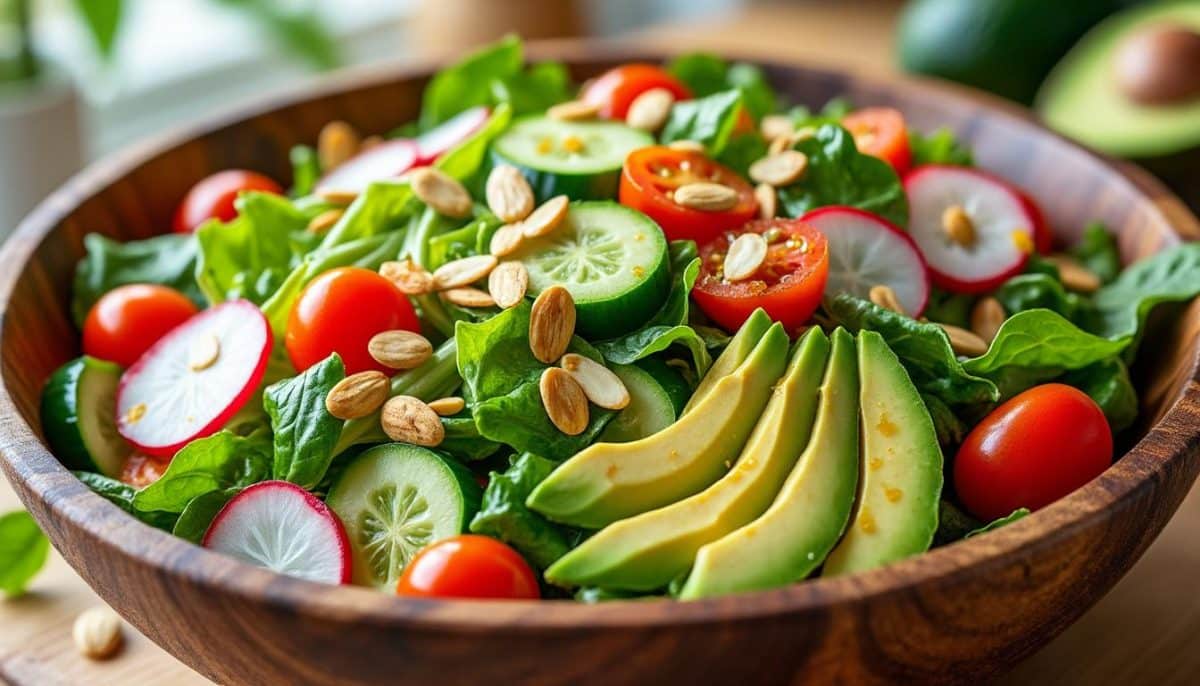 découvrez la salade virale qui fait sensation sur les réseaux sociaux ! une recette saine et délicieuse qui séduit tous les palais. parfaite pour vos repas d'été, cette salade allie fraîcheur et originalité. ne manquez pas de la tester et de rejoindre la tendance !