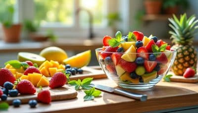 découvrez les secrets de cyril lignac pour réaliser une salade de fruits estivale savoureuse et pleine de fraîcheur. suivez ses conseils pour combiner fruits de saison et saveurs exquises !