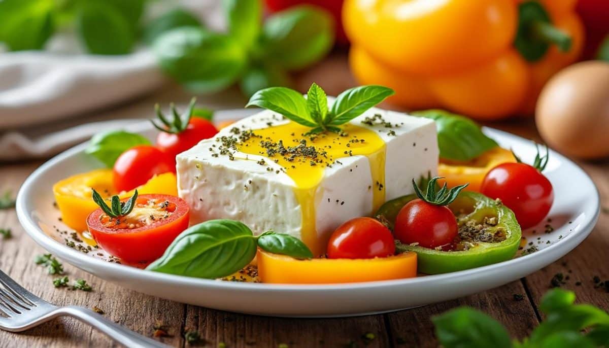 découvrez la recette estivale de feta marinée de grégory cohen, un mélange savoureux d'ingrédients frais et aromatiques qui apportera une touche méditerranéenne à vos apéritifs et plats d'été.