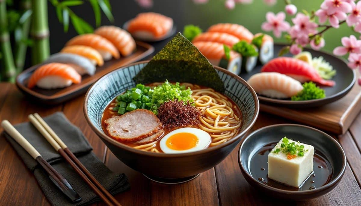 explorez le japon avec trois recettes délicieuses mettant en avant l'umami, l'élément clé de la cuisine japonaise. offrez-vous un voyage culinaire qui non seulement ravira vos papilles, mais contribuera également à votre bien-être. plongez dans des saveurs authentiques et enrichissez votre quotidien!