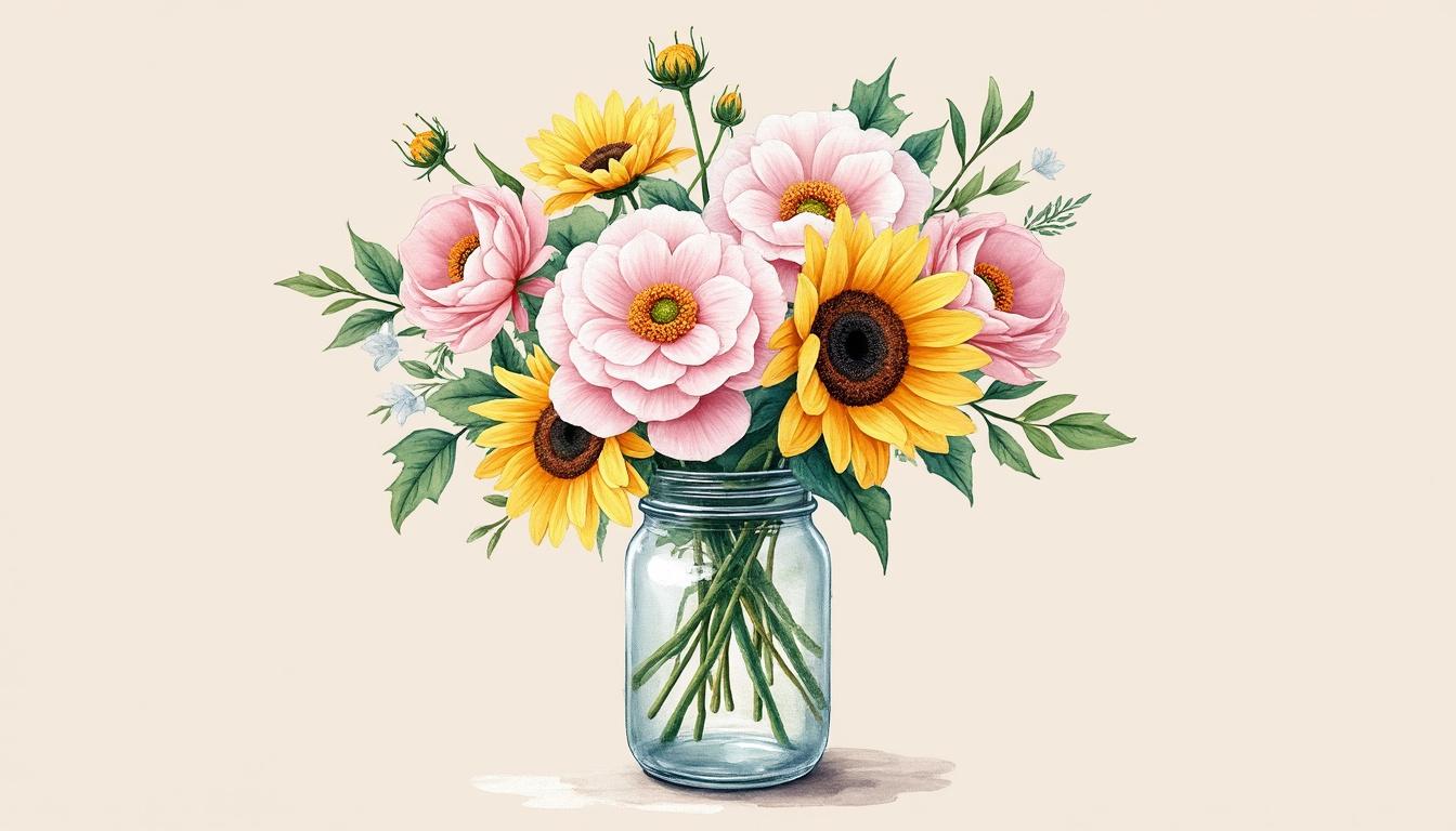 plongez dans l'univers vibrant de l'aquarelle à travers la magie des fleurs. découvrez des techniques accessibles pour peindre des compositions florales et libérer votre créativité. un bon plan pour les passionnés d'art et de nature !