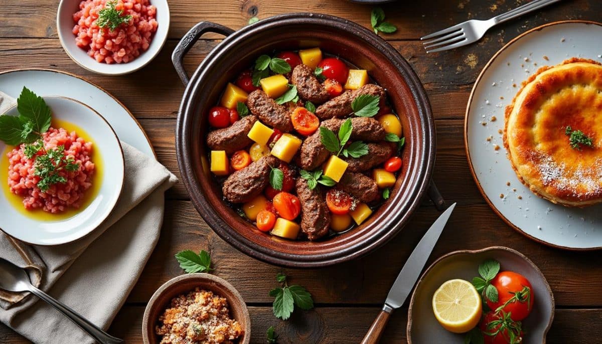 découvrez les délices culinaires du 27 juillet 2025 avec notre sélection de plats savoureux : un tajine épicé, un tartare frais et une tarte gourmande. une expérience gustative inoubliable à ne pas manquer !