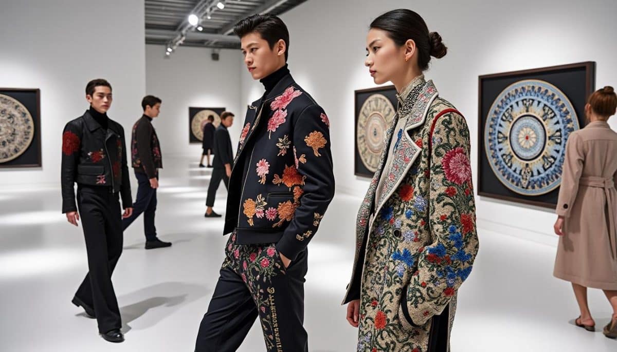 découvrez des expositions fascinantes lors de la semaine de la mode à paris, mêlant vestes stylées, broderie chinoise raffinée et photographies artistiques. plongez dans un univers créatif où tradition et modernité s'entrelacent.
