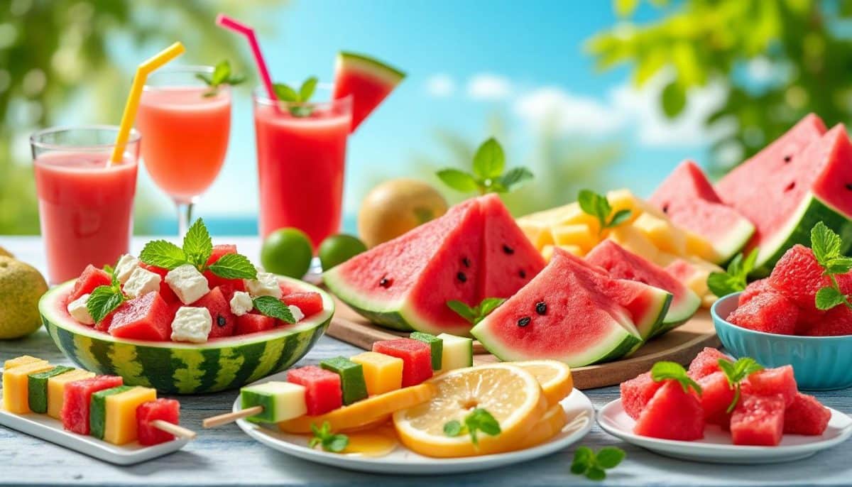 découvrez des recettes innovantes à base de melon et de pastèque, parfaites pour vous hydrater et vous rafraîchir durant l'été. que ce soit en salades, smoothies ou desserts, laissez-vous inspirer par ces délicieuses créations fruitées!