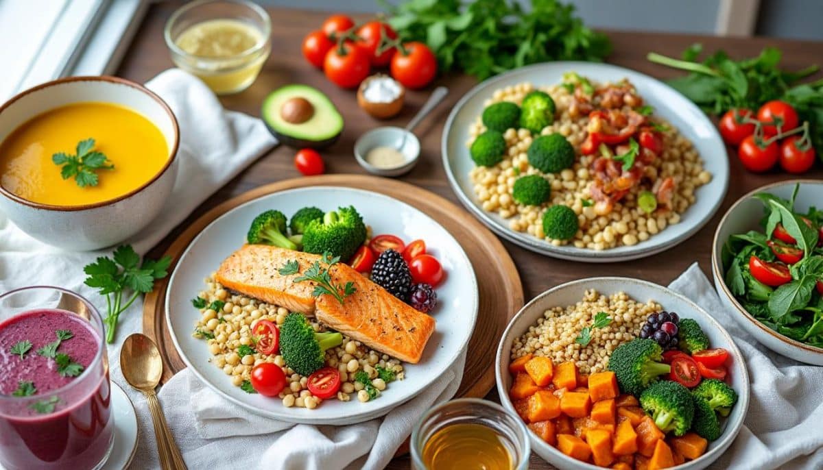 découvrez dix idées de recettes savoureuses et saines pour composer un menu anti-inflammatoire cette semaine. équilibrez votre alimentation tout en vous régalant avec des plats riches en saveurs et bénéfiques pour votre bien-être.