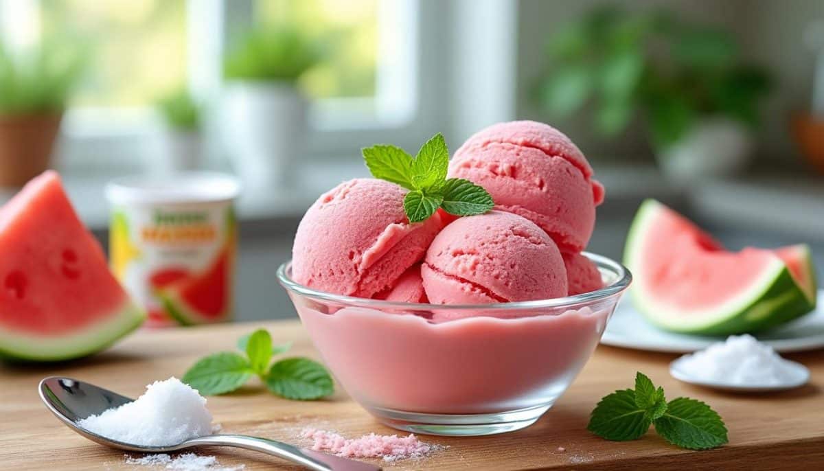 découvrez comment préparer une glace à la pastèque délicieusement rafraîchissante sans sorbetière ! parfaite pour l'été, cette recette simple et rapide ravira vos papilles et sera un incontournable lors de vos journées ensoleillées.