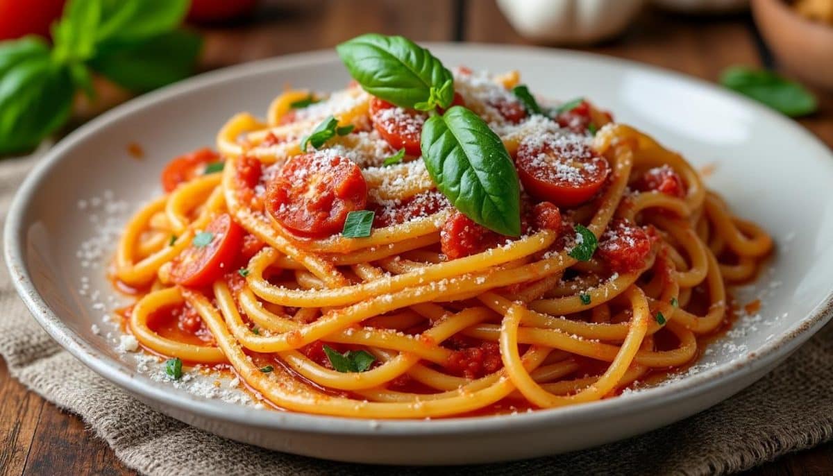 découvrez la recette estivale du chef simone zanoni : des maccheroncini caldi et freddi, une délectable fusion de saveurs italiennes. idéale pour les repas en plein air, cette recette vous transportera en été avec des ingrédients frais et savoureux.