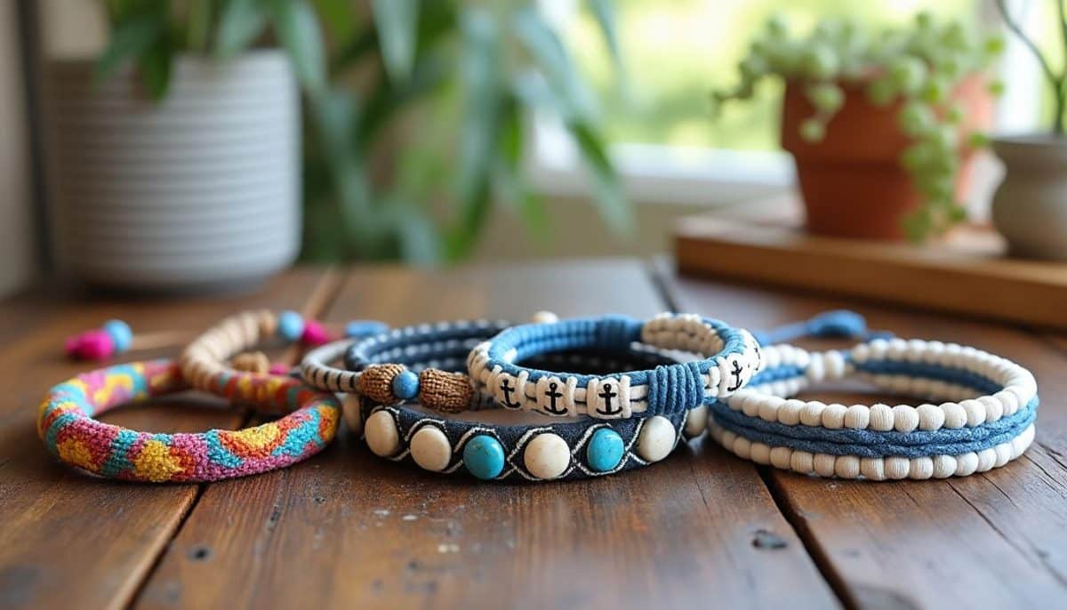 découvrez le bracelet macramé idéal qui s'adapte à toutes les personnalités. que vous aimiez un style bohème, chic ou décontracté, notre collection variée vous permettra de trouver l'accessoire qui vous correspond parfaitement. exprimez votre unicité avec nos créations faites main !