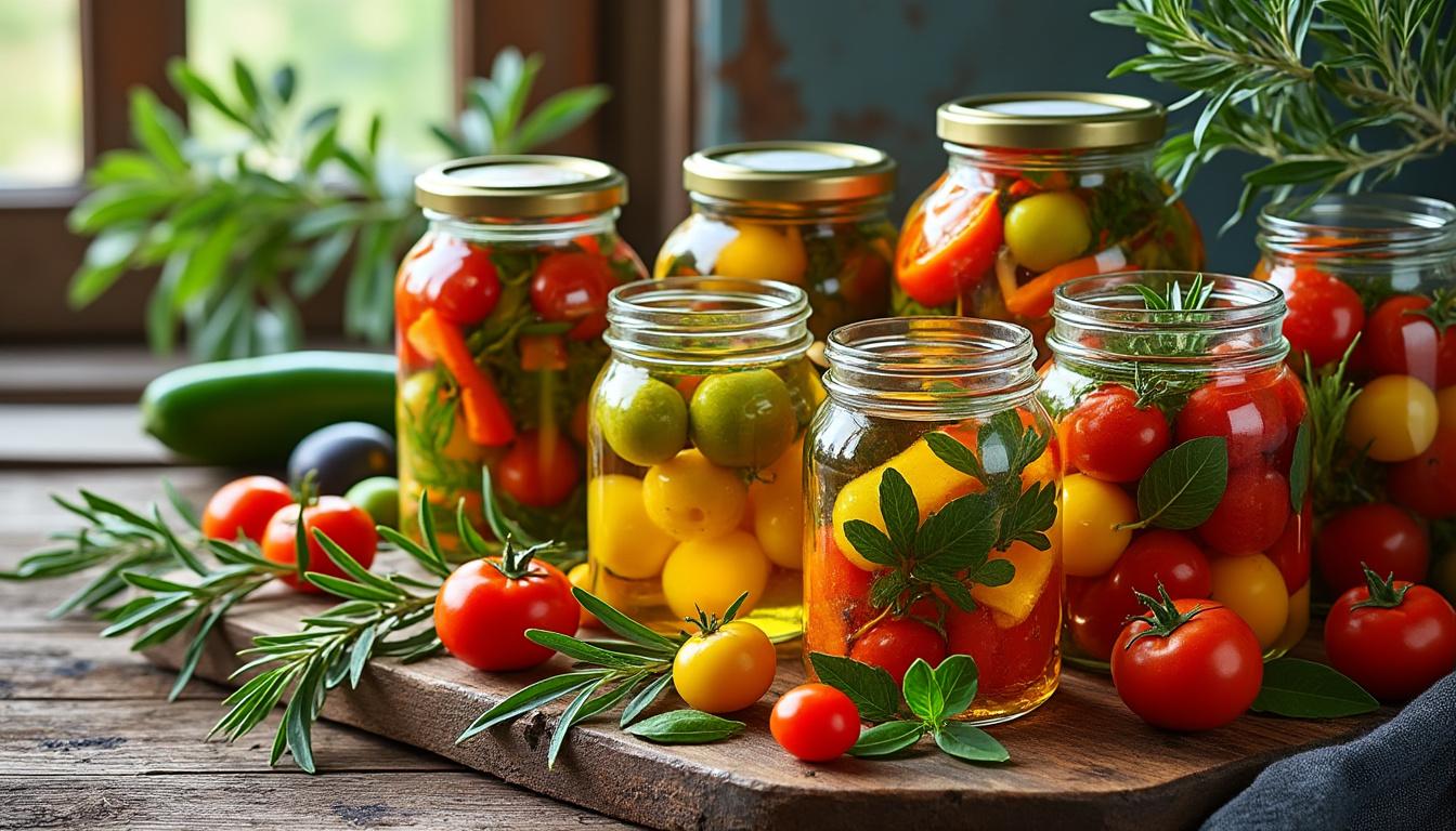 découvrez comment la stérilisation des légumes à l'huile, une méthode traditionnelle italienne, permet de conserver vos légumes préférés pendant un an. apprenez les étapes essentielles pour réussir cette technique et savourez des saveurs authentiques tout au long de l'année.