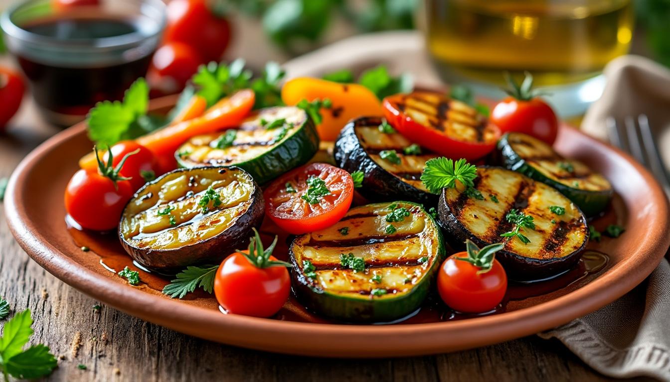 découvrez comment une marinade méditerranéenne peut sublimer vos légumes grillés en les caramélisant à la perfection. idéale pour rehausser vos plats, cette recette facile apportera une touche savoureuse et ensoleillée à vos repas.