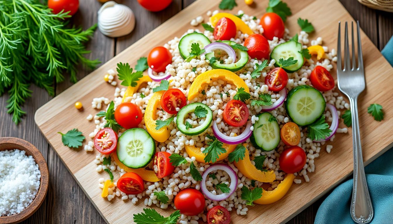 découvrez l'erreur courante que 90% des cuisiniers commettent avec leur salade de riz et apprenez des astuces simples pour l'éviter, afin de garantir un plat savoureux et parfaitement réussi à chaque fois.