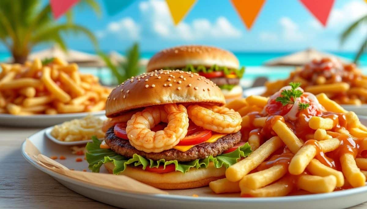 découvrez les nouvelles créations estivales de mcdonald's avec 10 recettes internationales savoureuses, incluant des burgers de crevettes irrésistibles et des frites façon poutine qui raviront vos papilles. préparez-vous à un été gourmand !