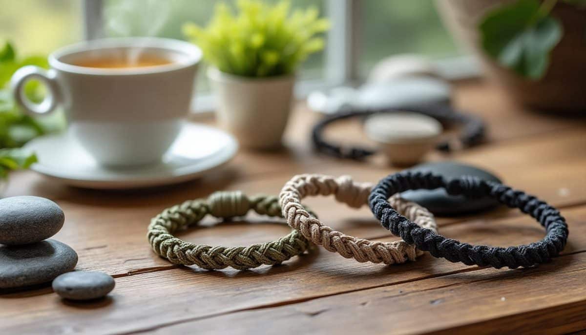 découvrez notre collection de modèles de bracelets en macramé, conçus pour vous aider à déstresser après une longue journée de travail. alliez style et bien-être avec ces créations uniques qui apportent une touche artisanale et apaisante à votre quotidien.
