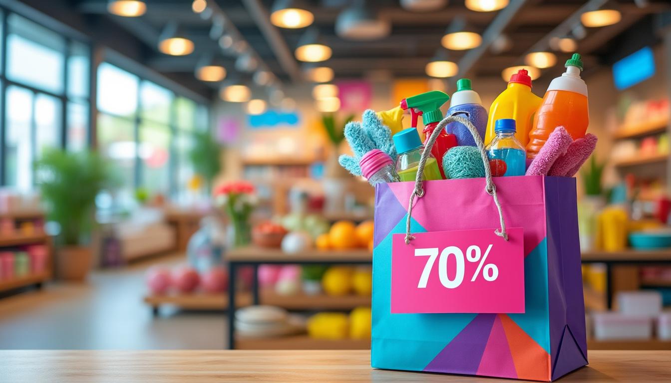 découvrez l'offre exceptionnelle de gifi avec des réductions allant jusqu'à 70% sur une sélection d'articles. ne manquez pas cette chance limitée pour faire des économies sur vos achats préférés. quantités limitées, alors agissez vite !