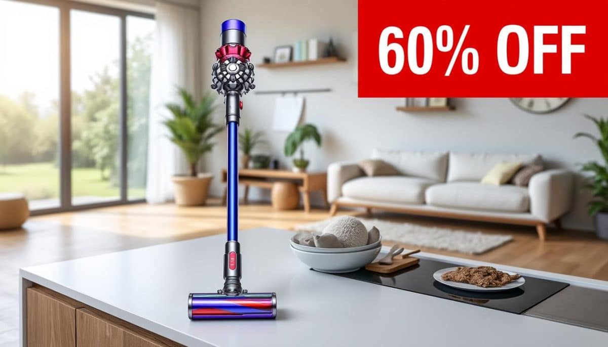 profitez de cette offre exceptionnelle sur un aspirateur dyson à -60% ! ne manquez pas votre chance de bénéficier d'un produit de qualité à prix réduit. attention, stock limité !