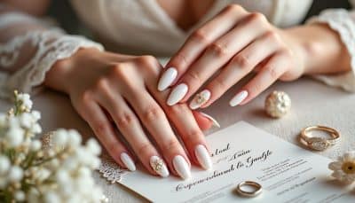 découvrez les secrets méconnus des ongles de mariée parfaits ! cette guide vous dévoile les règles d'or pour sublimer vos mains le jour j, des choix de couleurs aux styles tendance, pour que votre manucure soit aussi inoubliable que votre mariage.