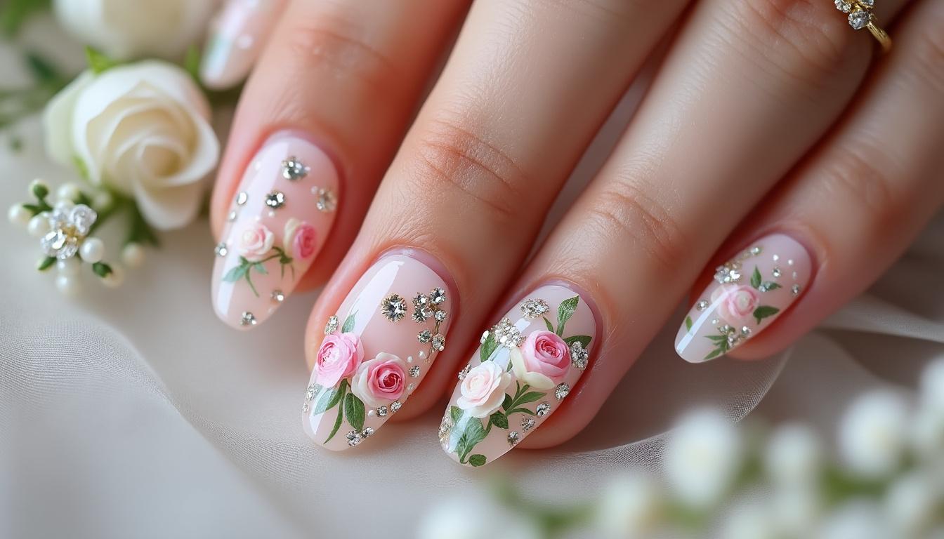 découvrez nos magnifiques ongles de mariée, spécialement conçus pour résister aux larmes de joie. avec des designs élégants et une tenue exceptionnelle, vos mains seront à la hauteur de ce jour unique. faites de votre mariage un moment inoubliable avec des ongles qui allient beauté et durabilité.