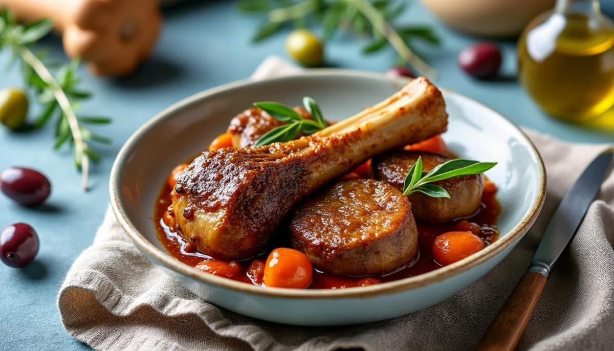 découvrez l'osso buco milanais, un plat savoureux dont la cuisson lente révèle des arômes riches et délicats. plongez dans l'authenticité de la cuisine italienne avec cette recette traditionnelle qui allie tendreté et goût. un délice à ne pas manquer !