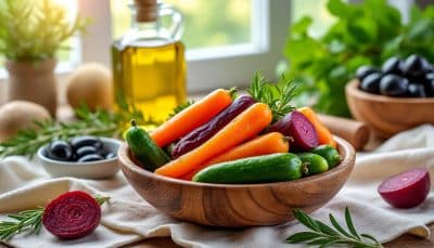 découvrez nos pickles de légumes, une délicieuse saumure méditerranéenne qui apporte croquant et saveurs à vos plats. parfait pour accompagner vos apéritifs ou rehausser vos recettes, laissez-vous séduire par cette explosion de fraîcheur et de goût.