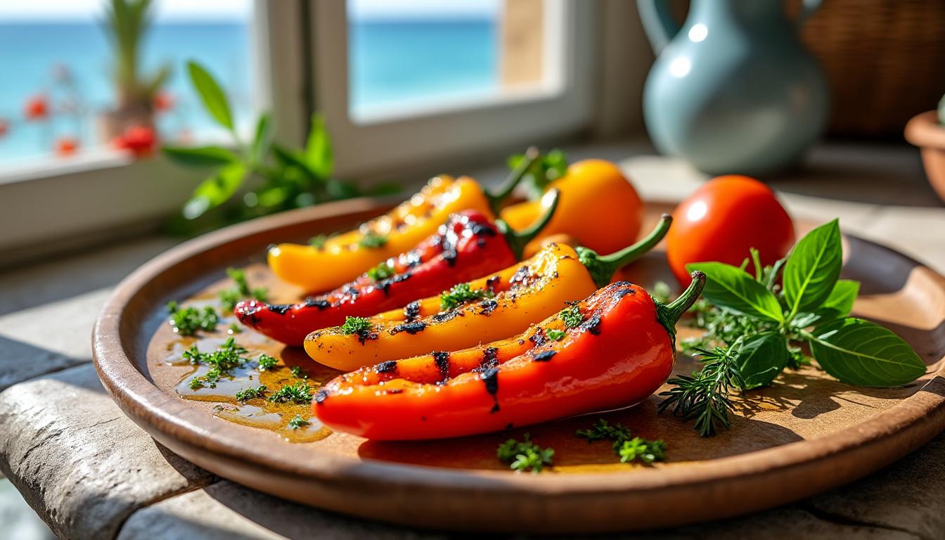 découvrez la technique espagnole des poivrons grillés qui vous permettra d'obtenir des saveurs intenses tout en évitant l'amertume de la peau. parfait pour rehausser vos plats avec une touche méditerranéenne!