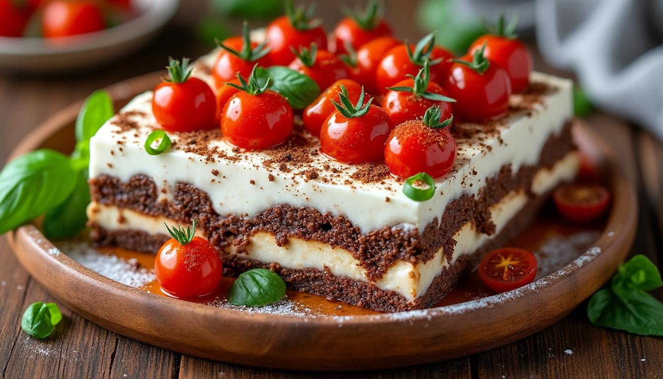 découvrez une recette facile et rapide pour préparer un tiramisu salé, l'entrée estivale parfaite pour épater vos invités. fraîcheur et originalité au rendez-vous !