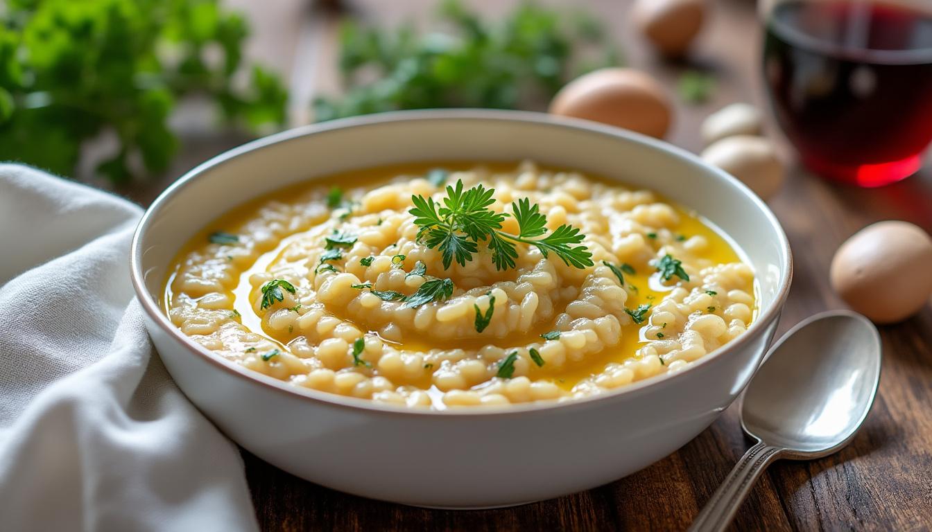 découvrez la technique vénitienne pour réaliser un risotto parfait, où chaque grain reste ferme et savoureux. apprenez les secrets d'une cuisson optimale et savourez un plat authentique qui ravira vos convives.