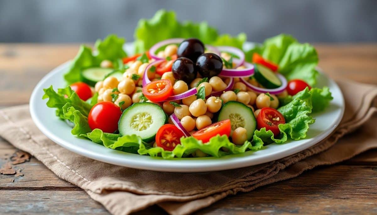découvrez la salade composée qui a conquis instagram avec plus de 10 millions de vues ! un mélange savoureux et coloré de légumes frais, céréales et vinaigrette irrésistible, idéale pour vos repas sains et gourmands. à essayer d'urgence !