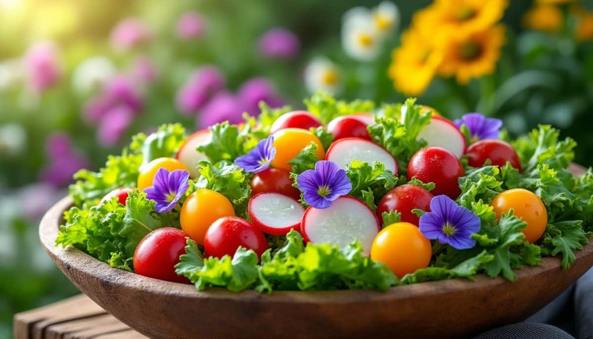 découvrez notre délicieuse salade de printemps, une recette fraîche et colorée qui célèbre le renouveau de la nature. parfaite pour égayer vos repas avec ses ingrédients saisonniers, elle allie croquant, saveurs et santé. laissez-vous séduire par cette explosion de fraîcheur !