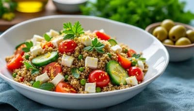 découvrez la salade de quinoa, un plat savoureux où l'ingrédient secret transforme chaque bouchée en une explosion de saveurs. idéale pour vos repas sains, cette recette facile à préparer ravira vos papilles et apportera une touche créative à votre table.