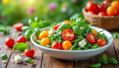 découvrez notre irrésistible salade de tomates cerises qui fait fureur sur pinterest ! une recette rafraîchissante et colorée, idéale pour vos repas d'été. agrémentée d'ingrédients savoureux, elle séduira vos invités à coup sûr !