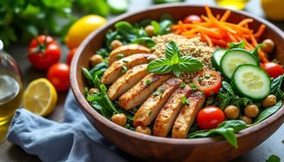 découvrez notre recette de salade sportive qui muscle naturellement, alliant des ingrédients riches en protéines et en nutriments pour booster vos performances. préparez un repas savoureux et équilibré qui soutient votre objectif de forme physique tout en régalant vos papilles.