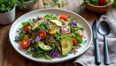 découvrez notre salade tendance qui allie fraîcheur et créativité, parfaite pour suivre la mode culinaire actuelle. réinventez vos pauses déjeuner avec des ingrédients innovants et savoureux, tout en prenant soin de votre santé. plongez dans un monde de saveurs modernes !
