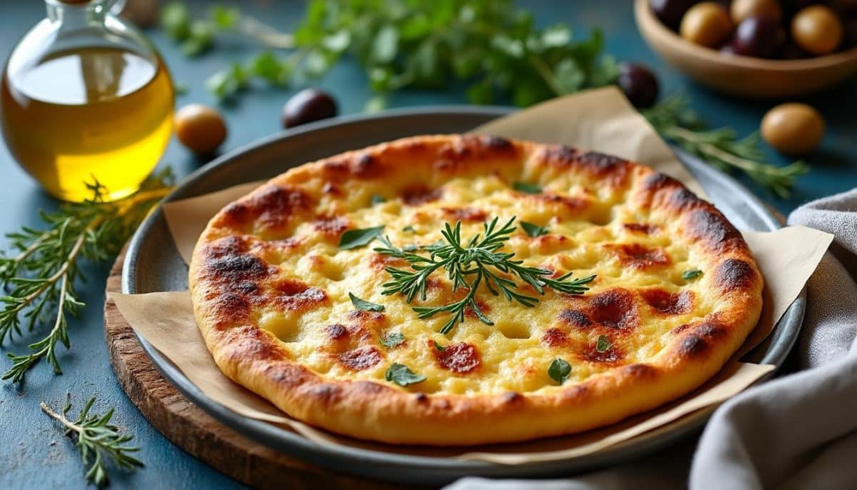 découvrez la socca niçoise, une délicieuse spécialité méditerranéenne. préparée à la poêle, sa cuisson lui confère une texture croustillante inégalée, parfaite pour un apéritif ou un en-cas savoureux. à déguster sans modération !