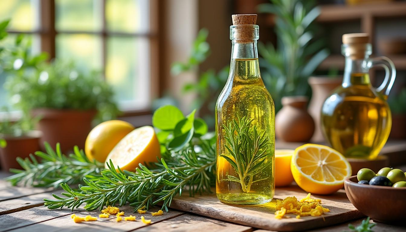 découvrez comment le vinaigre aromatisé peut sublimer vos salades grâce à une technique simple et efficace. ajoutez une touche de saveur et de fraîcheur à vos plats en apprenant à préparer des vinaigres maison prêts à rehausser vos recettes.