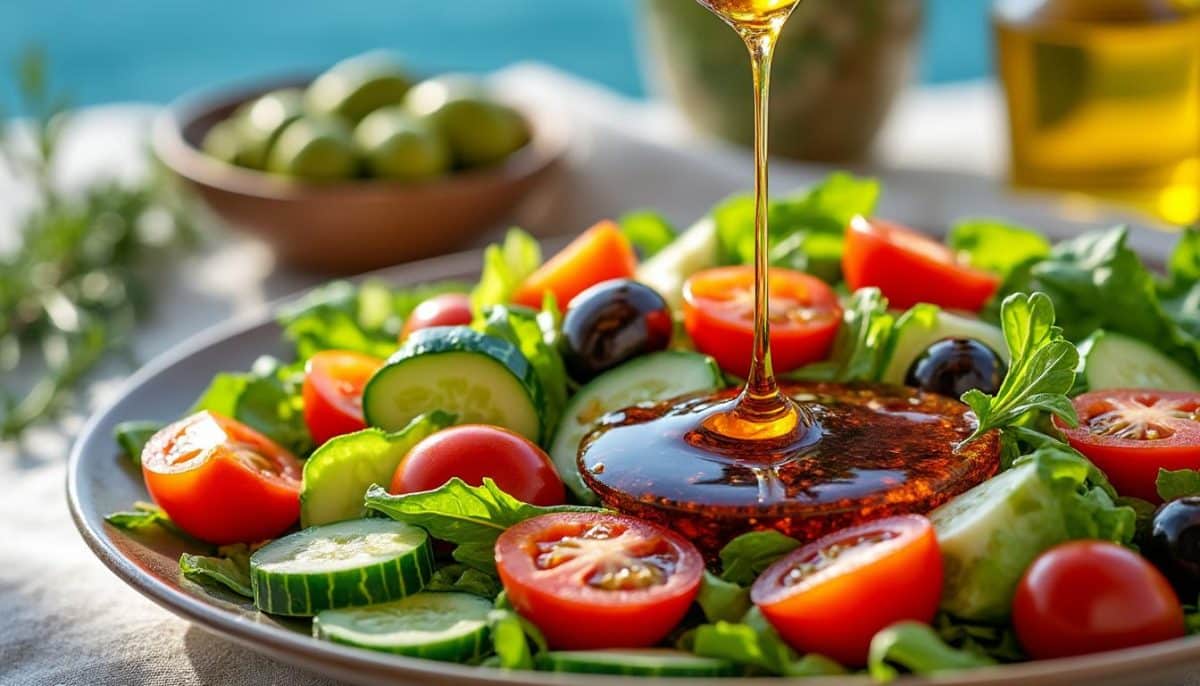 découvrez comment le vinaigre aromatisé peut transformer vos salades en un plat savoureux et raffiné. apprenez des techniques simples pour rehausser le goût de vos ingrédients frais et donner une nouvelle dimension à vos recettes avec des vinaigres infusés.