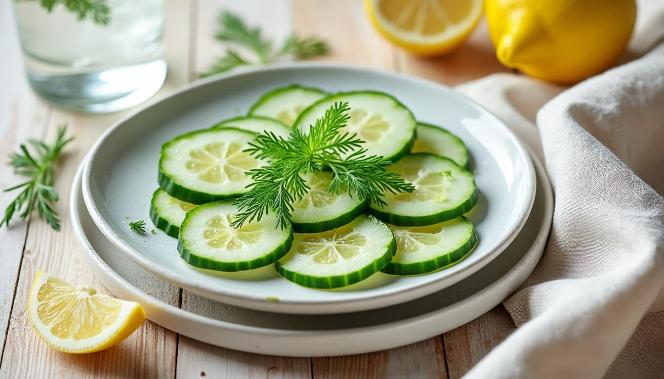 découvrez 10 recettes estivales innovantes à base de concombre qui apporteront fraîcheur et originalité à vos repas d'été. idéales pour épater vos convives, ces recettes allient goût et nutrition.