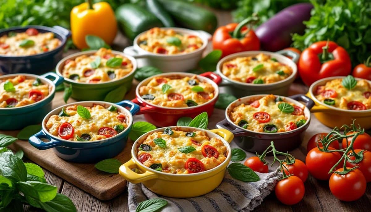 explorez notre sélection de 52 recettes de gratins aux légumes d'été, alliant saveurs et simplicité. transformez vos légumes frais en plats réconfortants et savoureux, parfaits pour vos repas estivaux en famille ou entre amis.